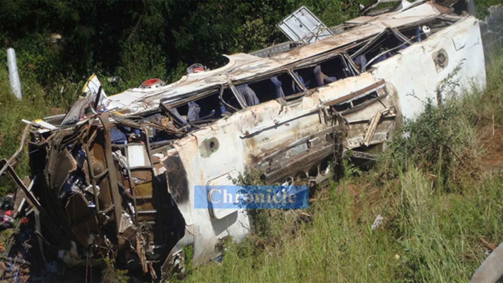Rescue mission underway at Zim bus crash scene