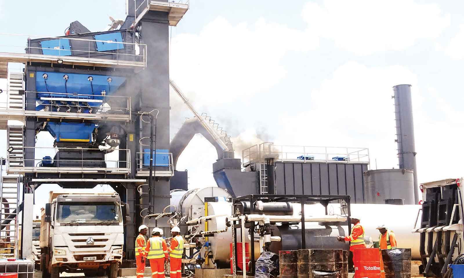 New asphalt plant to boost road infrastructure