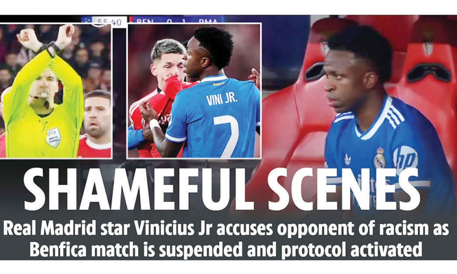 Shameful scenes