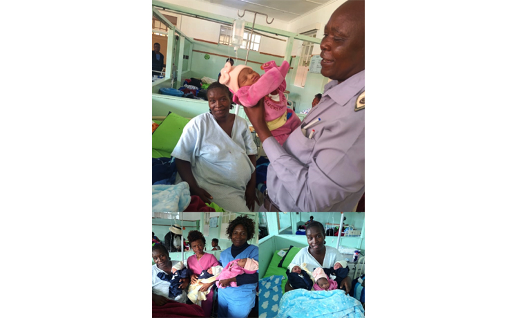 Couple’s second stunning multiple birth
