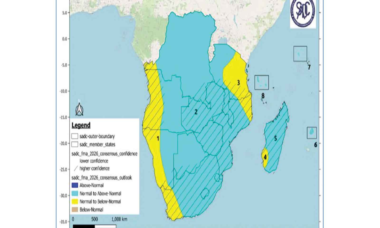 More rains in store for SADC region