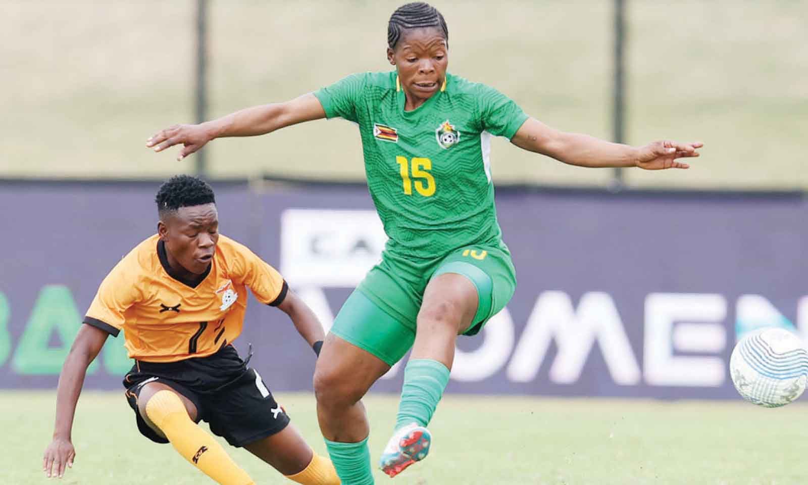 EYES ON THE BALL FOR MIGHTY WARRIORS