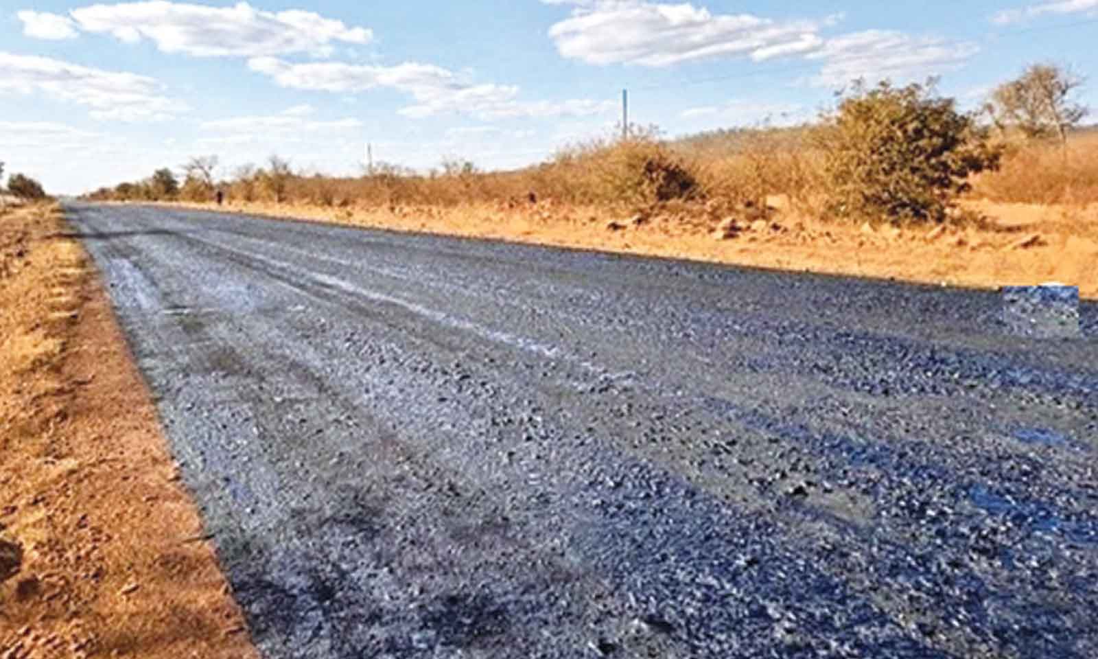 Byo-Nkayi Road upgrade progresses, additional 4km stretch opened to traffic