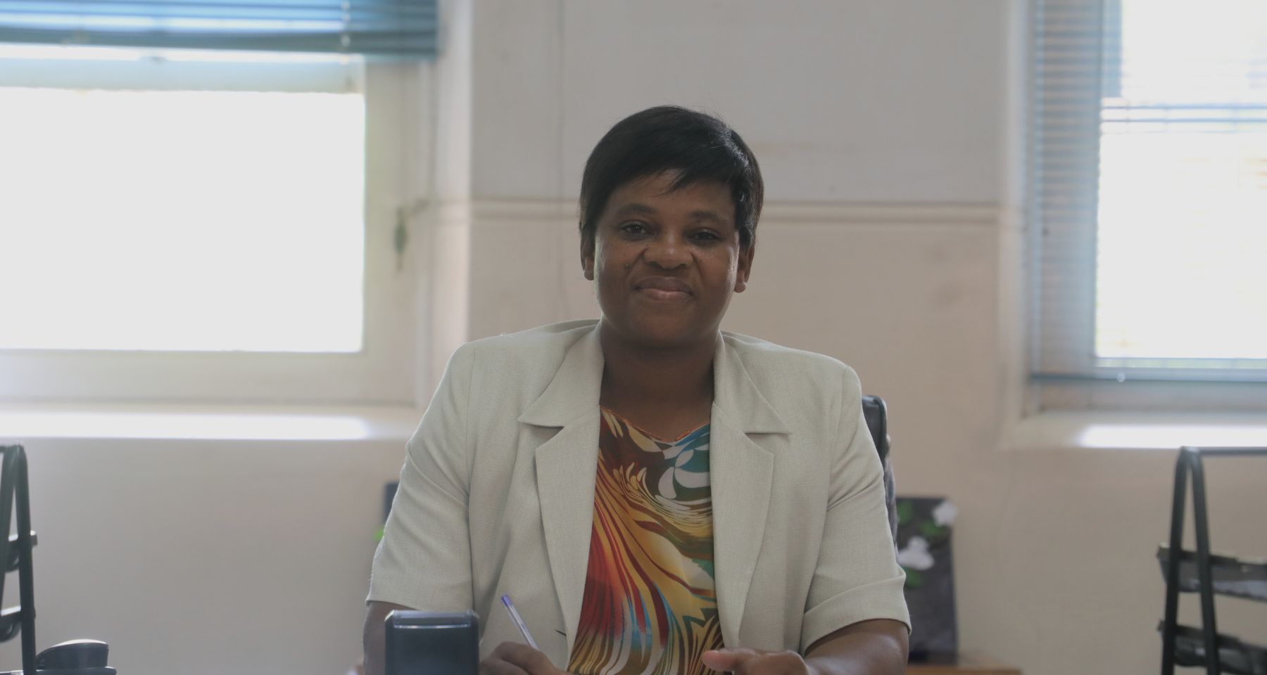 Eveline High School Headmistress Mrs Doris Ngwenya