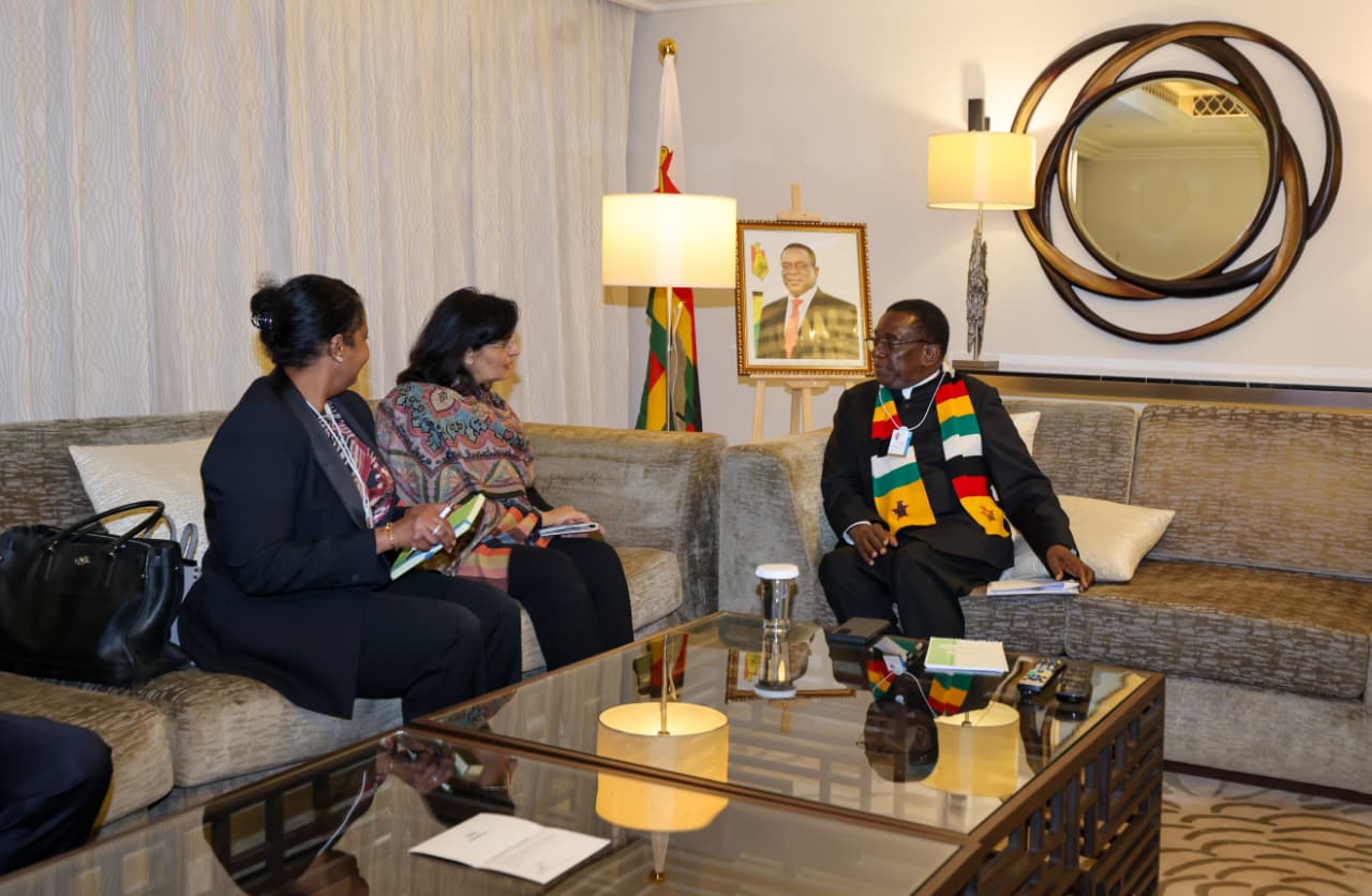 Immunisation takes centre stage as President Mnangagwa meets Gavi chief in Dubai