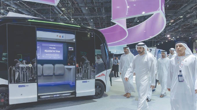 Driverless cars at summit that shapes Government policy