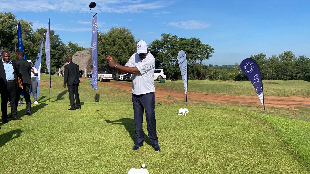 VP Mohadi tees off at SADC Energy Week Golf Tournament, hails sport as a unifier