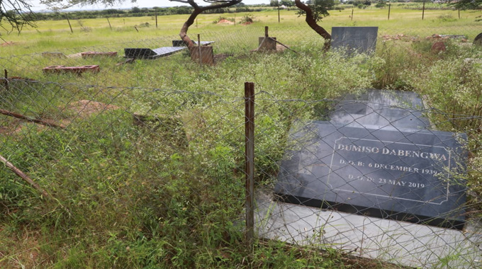Dabengwa grave safe: Ntabazinduna community takes a stand