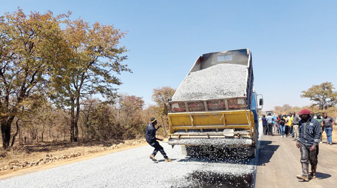 Bulawayo-Nkayi Road upgrade progresses . . . additional 4km stretch opened to traffic