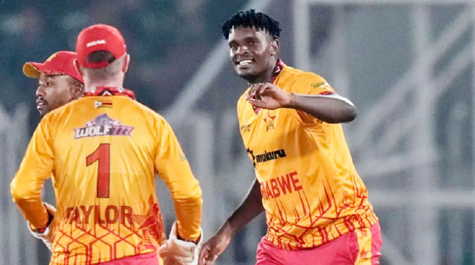 Chevrons halted. . . chased 254 against a ruthless West Indies attack