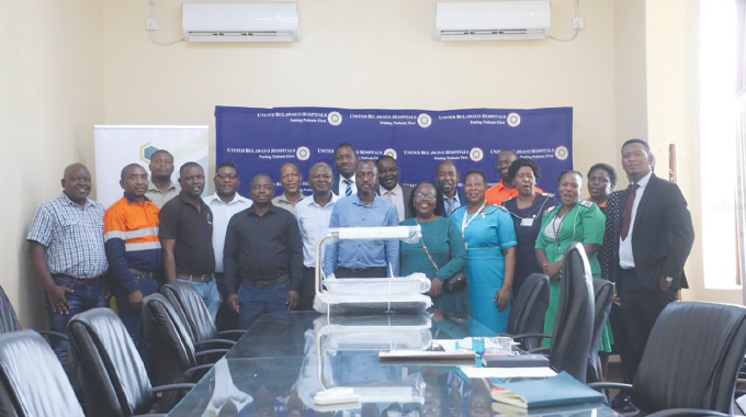 How Mine donates medical equipment worth US$18 000 to UBH