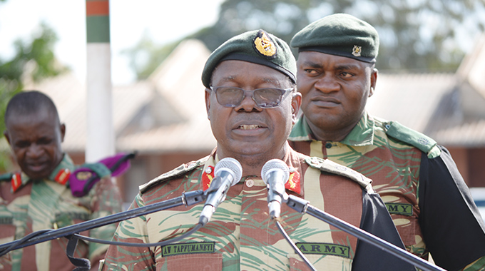 New Zimbabwe National Army recruits graduate