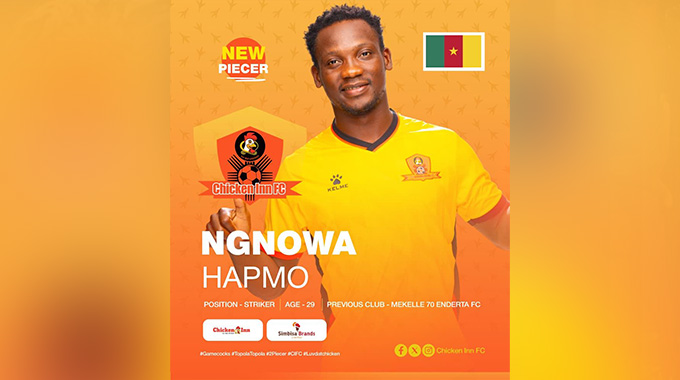 UMDLALI weCameroon uNgnowa Hapmo ungena kuChicken Inn.