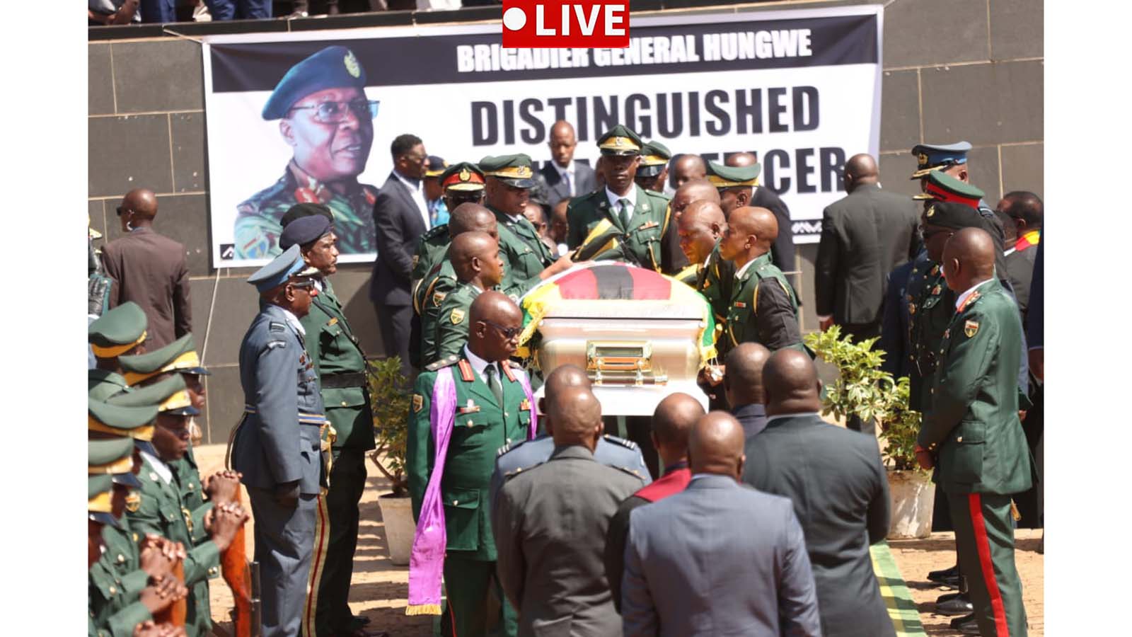 Zimbabwe honours service and legacy of Brigadier General Hungwe