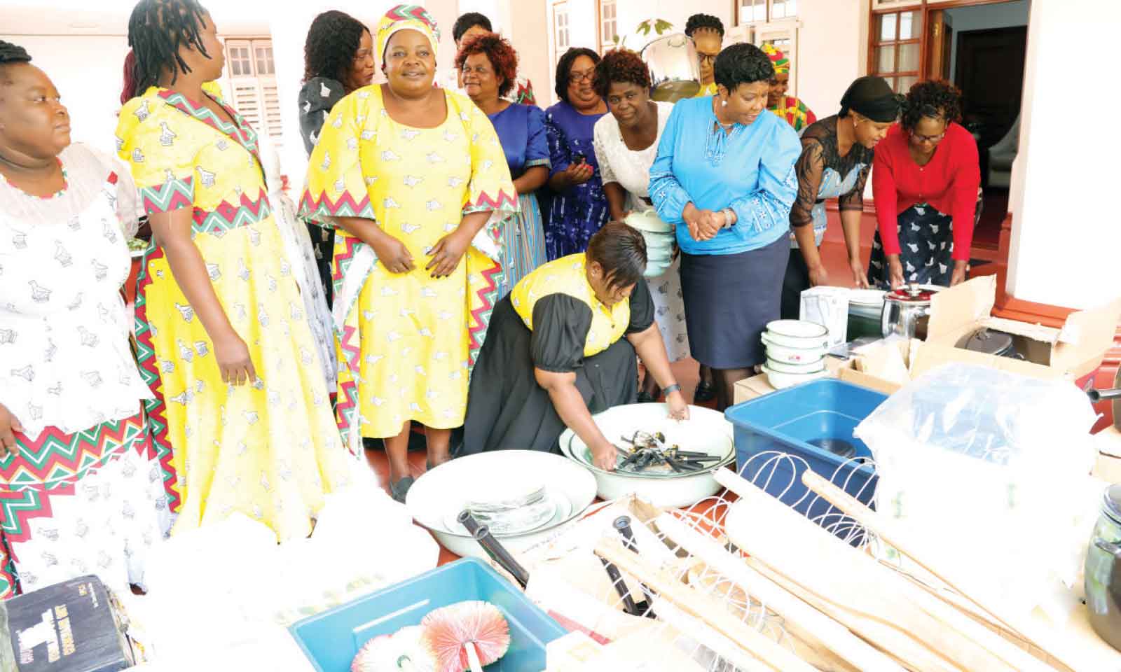 Female councillors across political divide unite, donate to First Lady