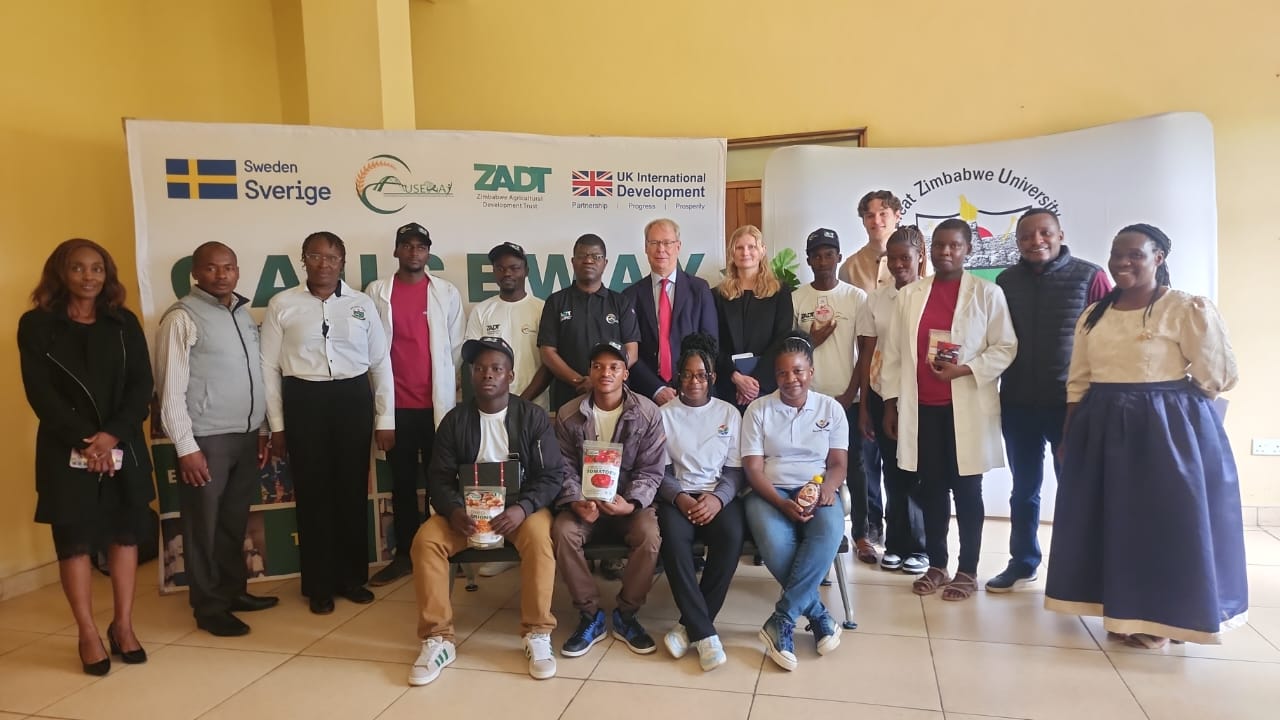 Swedish Ambassador Visits Masvingo to Witness the CAUSEWAY Project Impact