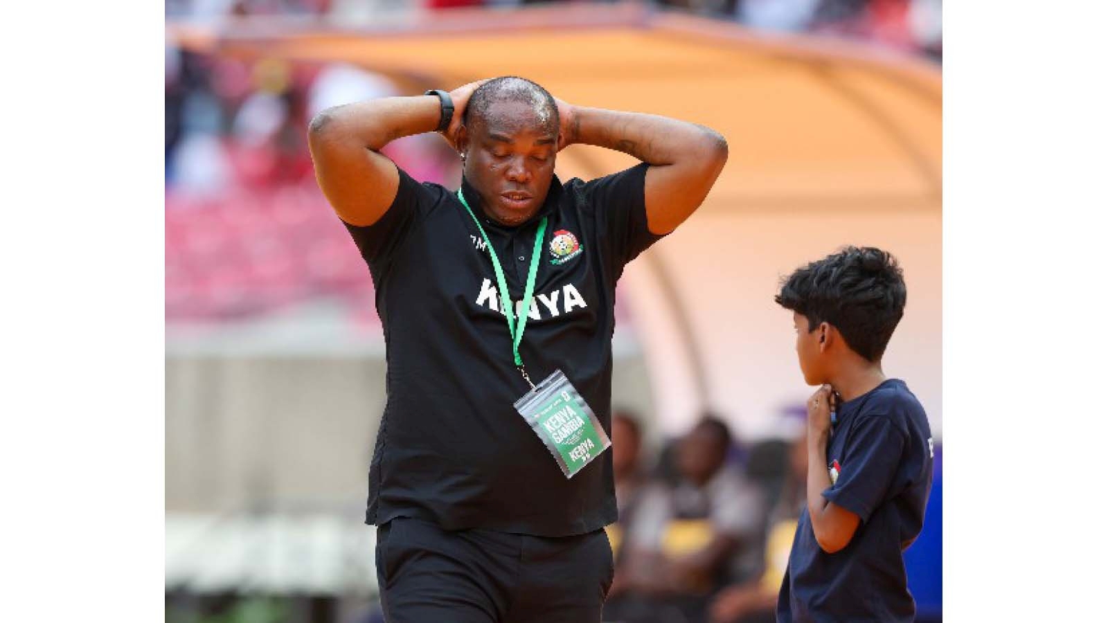 BENNI McCARTHY IS IN THE AREA
