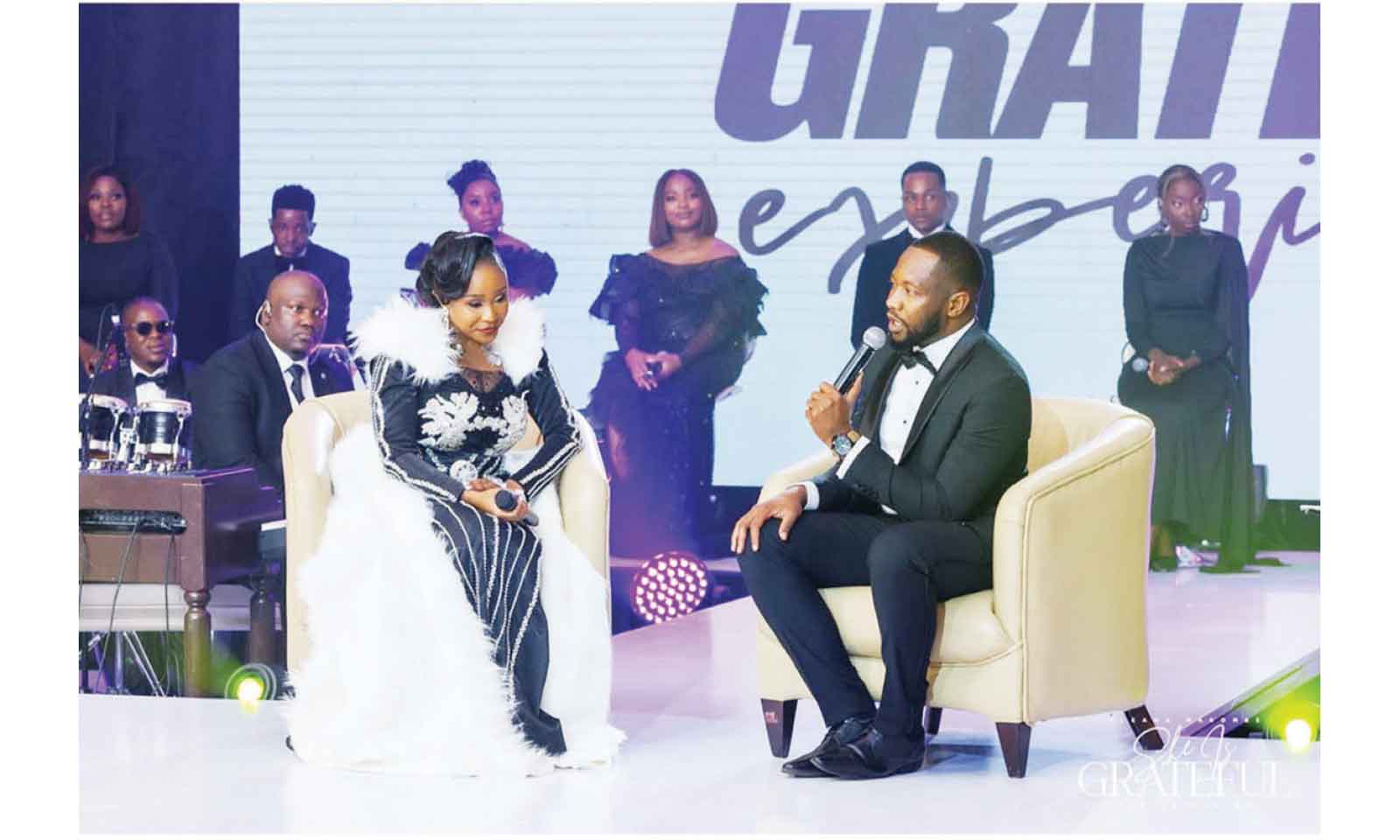 CITY CAR CRASH INSPIRES GOSPEL STAR’S NEW ALBUM. . . Gospel music stars throng album launch