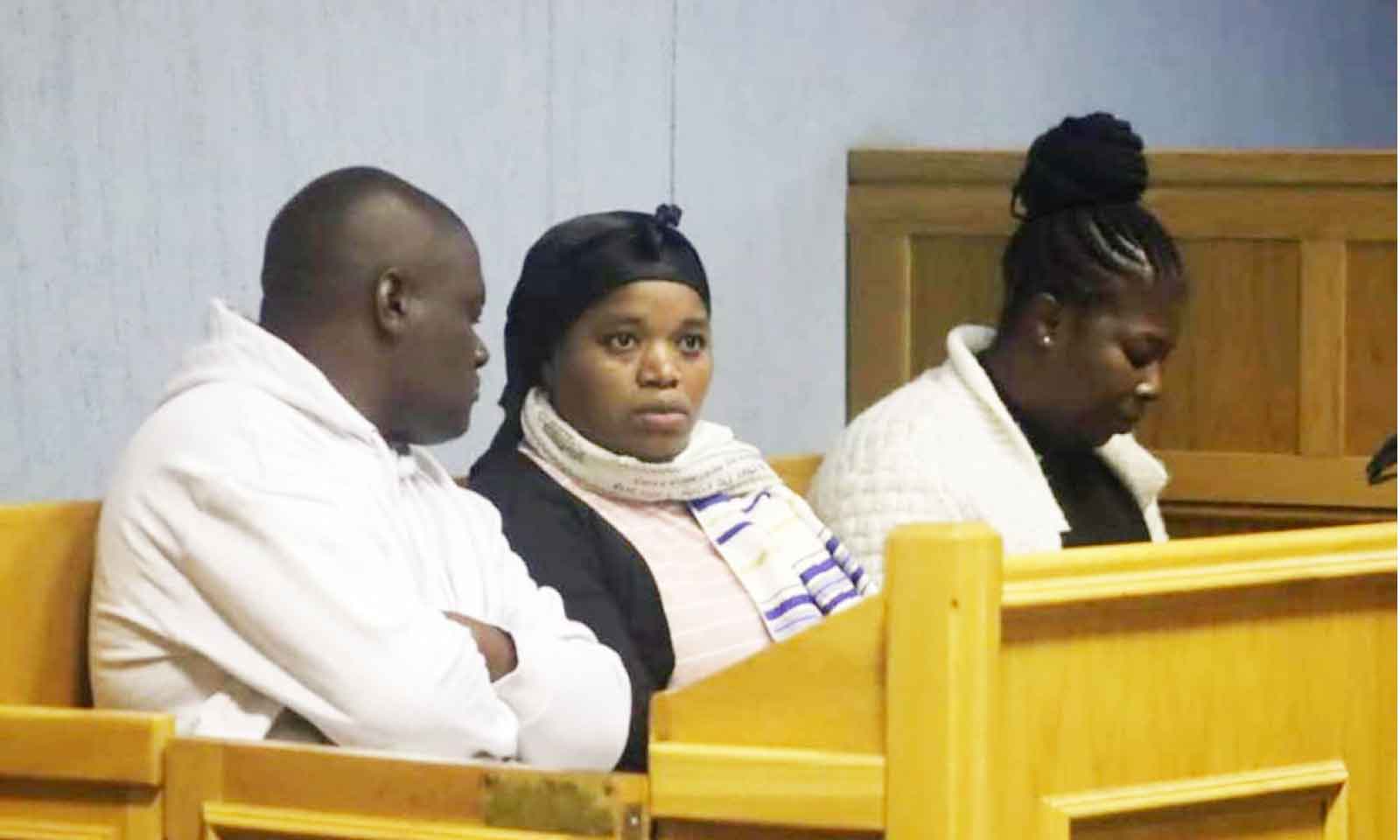 SIX YEARS AFTER GIRL WAS BASHED, KILLED AND HER BODY SET ABLAZE, HER CASE RUMBLES ON IN COURT. . . Accused trio includes her mother