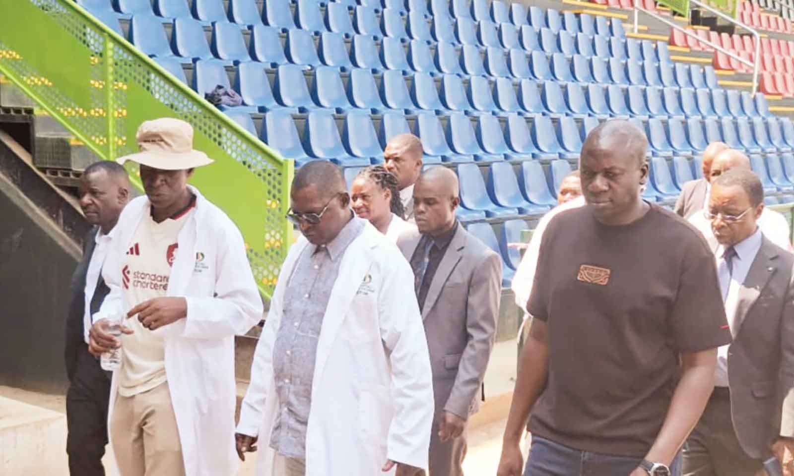 Chahwanda Stadium progress impresses Govt