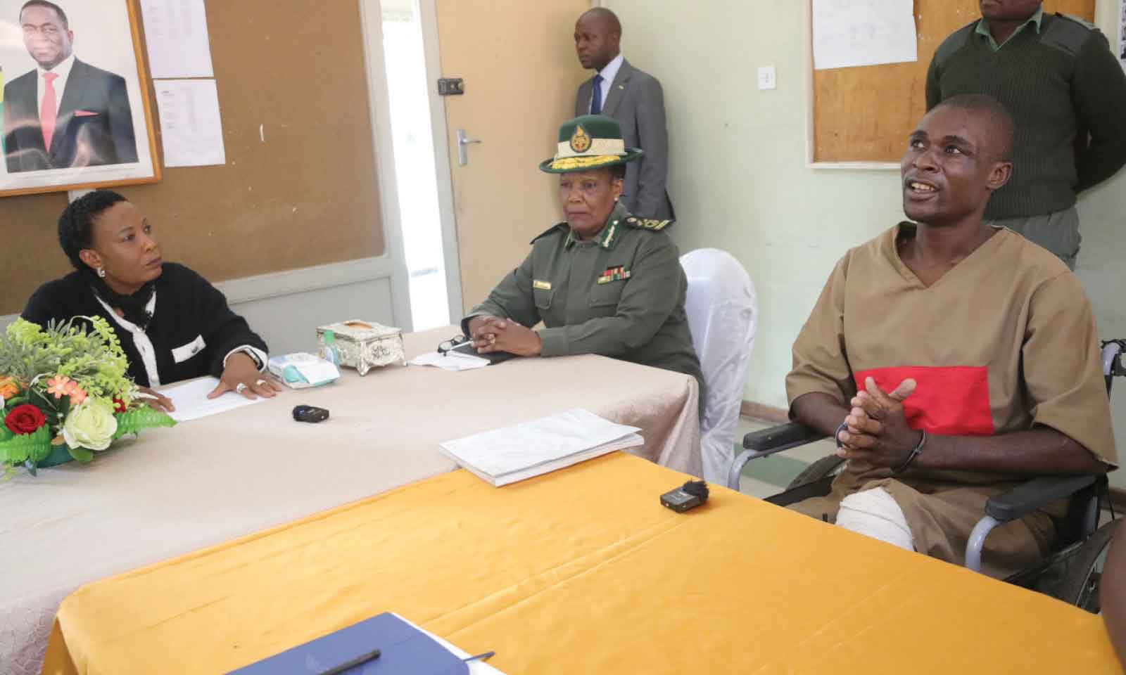First Lady visits Zvitsva in prison to get insight into his mind behind 25 brutal killings