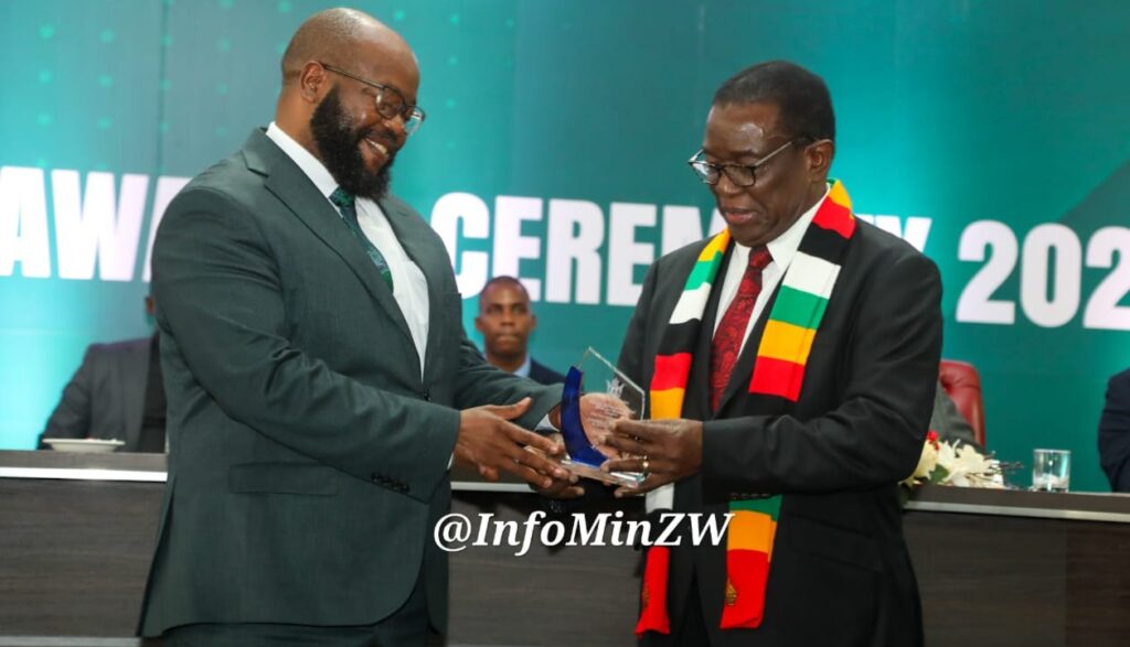 President Mnangagwa and Minister Mugadza
