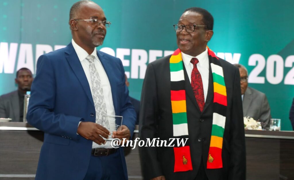 President Mnangagwa and Mr Maronge