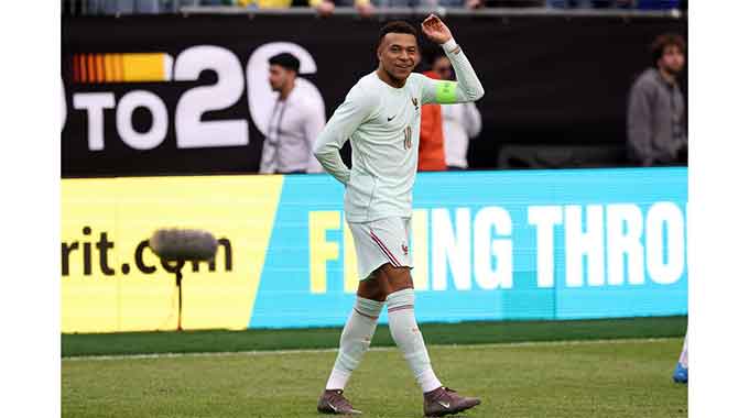 Mbappe closes in on France record