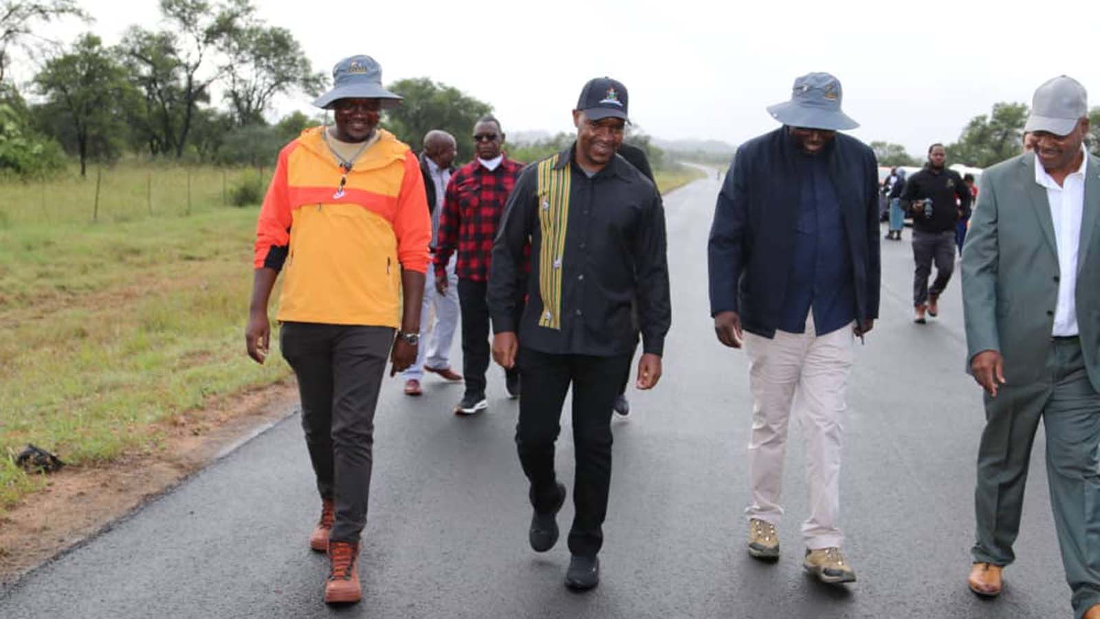 Tour of road rehabilitation projects in Matabeleland South underway