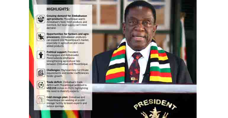 Strong demand for Zimbabwe food in Mozambique