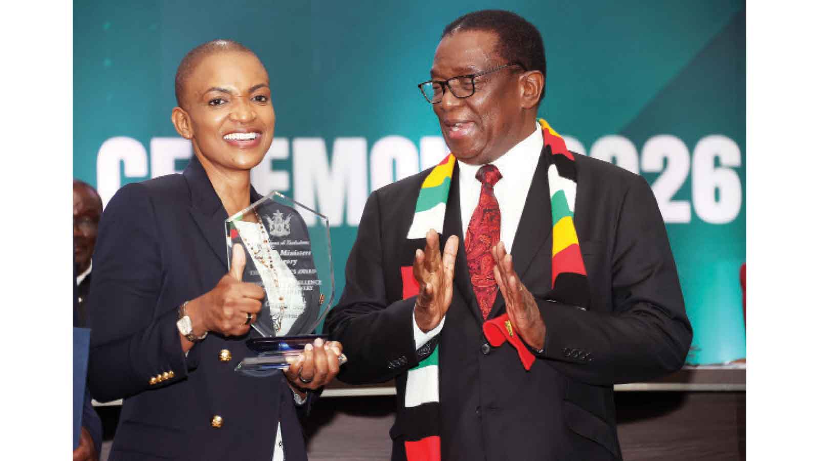 President keeps ship on course
