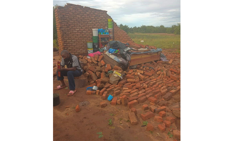 Rains leave six families homeless in Bocha