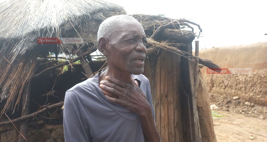 WATCH: “I woke up to collapsing walls”: Mr Moyo’s night of horror as rains destroy huts