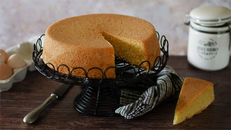 The golden madeira cake