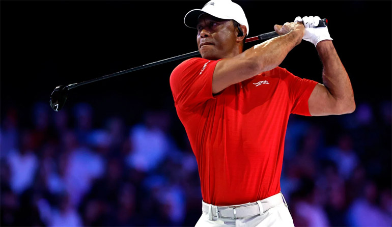 Tiger Woods has not played on the PGA Tour since The Open in 2024