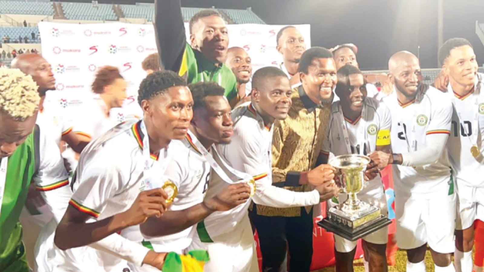 GLORY, GLORY WARRIORS . . . Zimbabwe lift Mukuru Four Nations Cup
