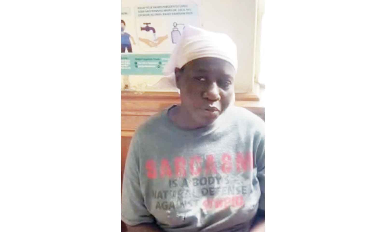 GOBLINS ARE TERRORISING  ME, CLAIMS WOMAN