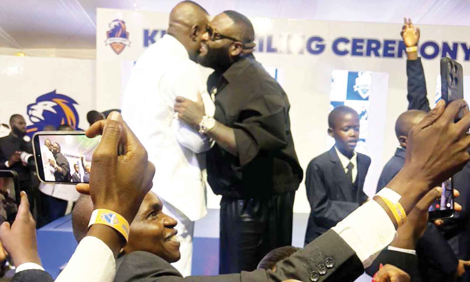THE ASTON MARTIN LYRICS, THE HANDSHAKE, THE HUG, THE MULTI-MILLIONAIRE GLOBAL SUPERSTAR. . . My few minutes of a date with Rick Ross