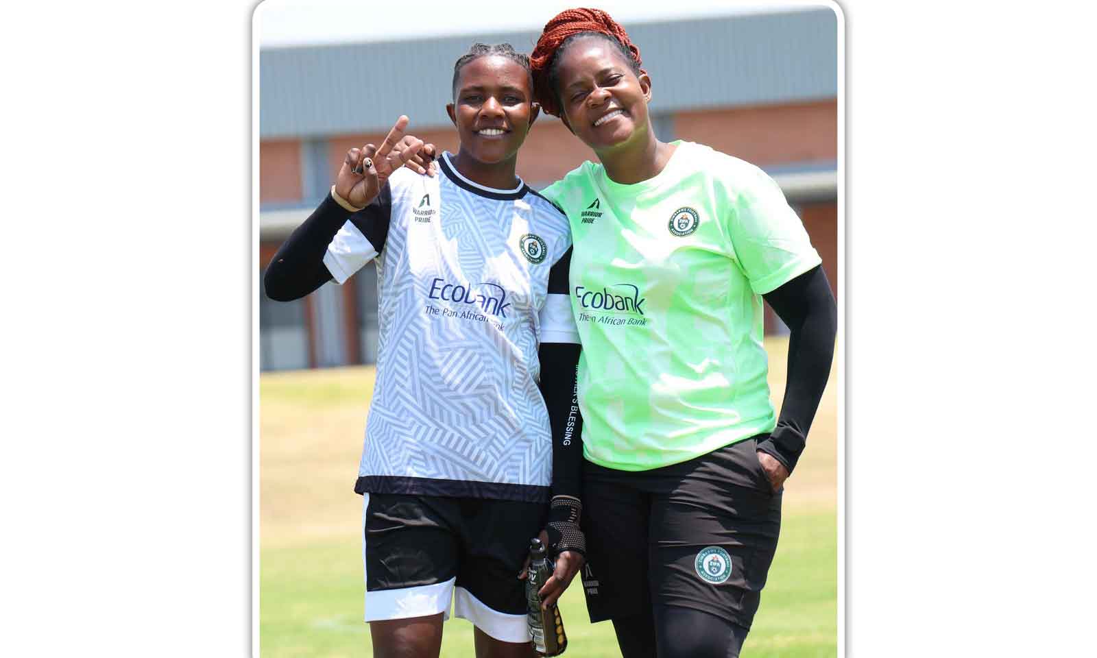 ALL-WOMEN MIGHTY WARRIORS TECHNICAL STAFF IMPRESSES ZAMBIAN MENTOR