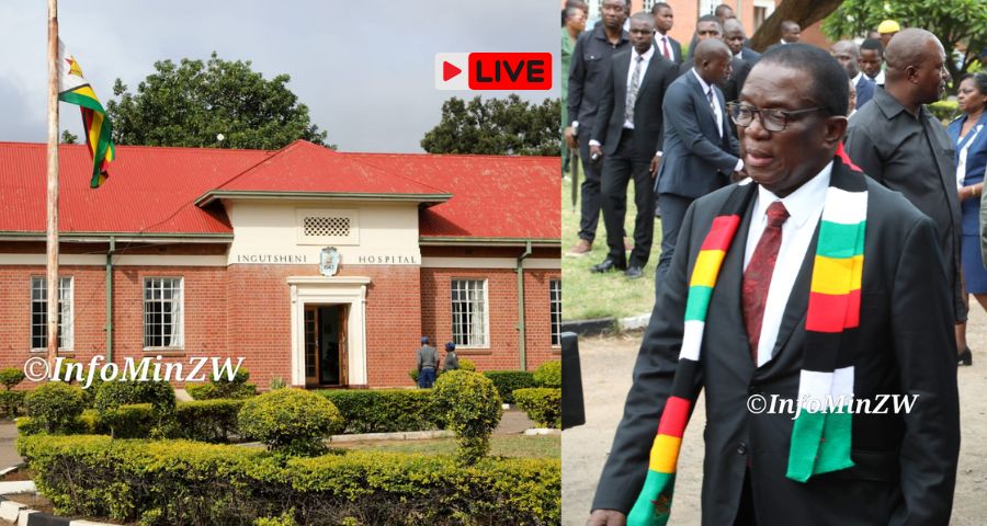 LIVE: President Mnangagwa in Bulawayo for Ingutsheni Central Hospital fundraising luncheon