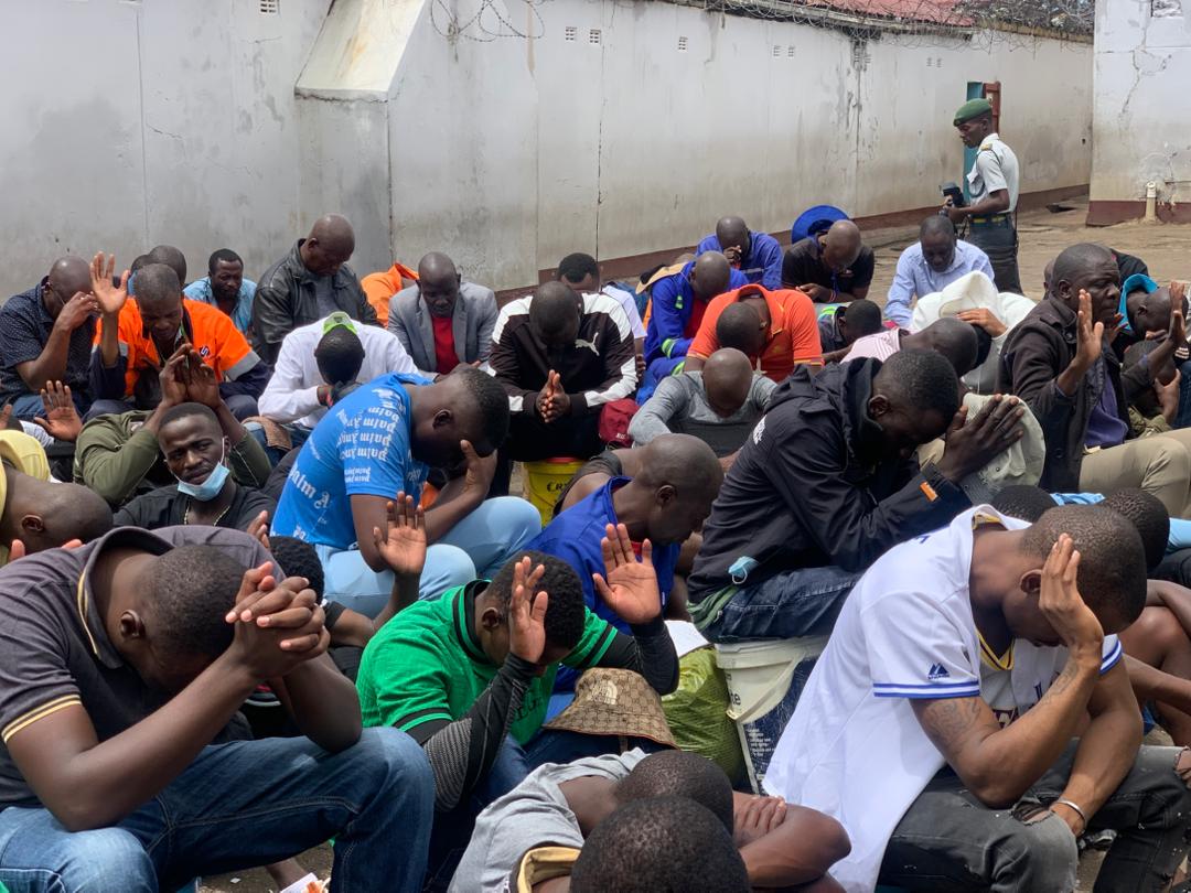WATCH : 392 inmates released in Bulawayo under Presidential Amnesty Scheme