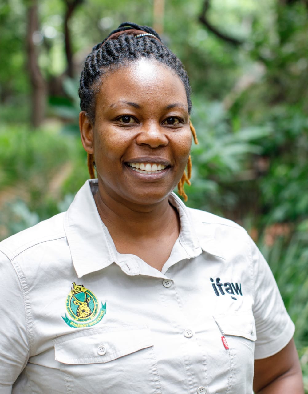 IFAW Country Director Ms Alleta Nyahuye