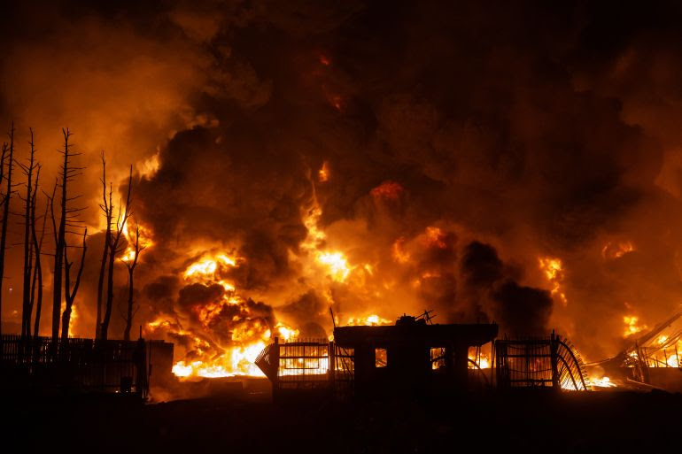 Oil soars past $100 a barrel, stocks plunge as US-Israel war on Iran rages