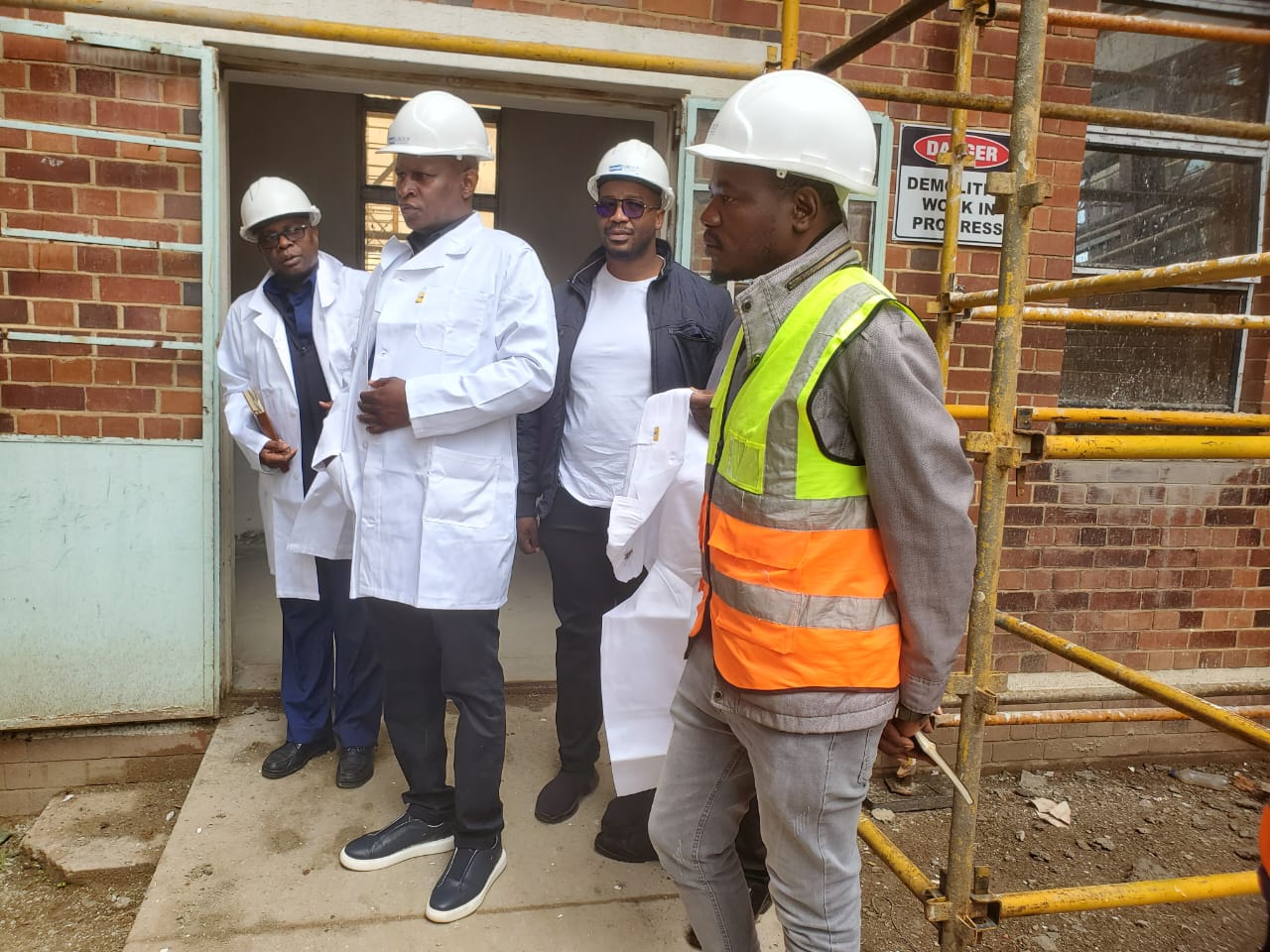 Deputy Minister Kwidini assesses progress of Mpilo Hospital upgrades