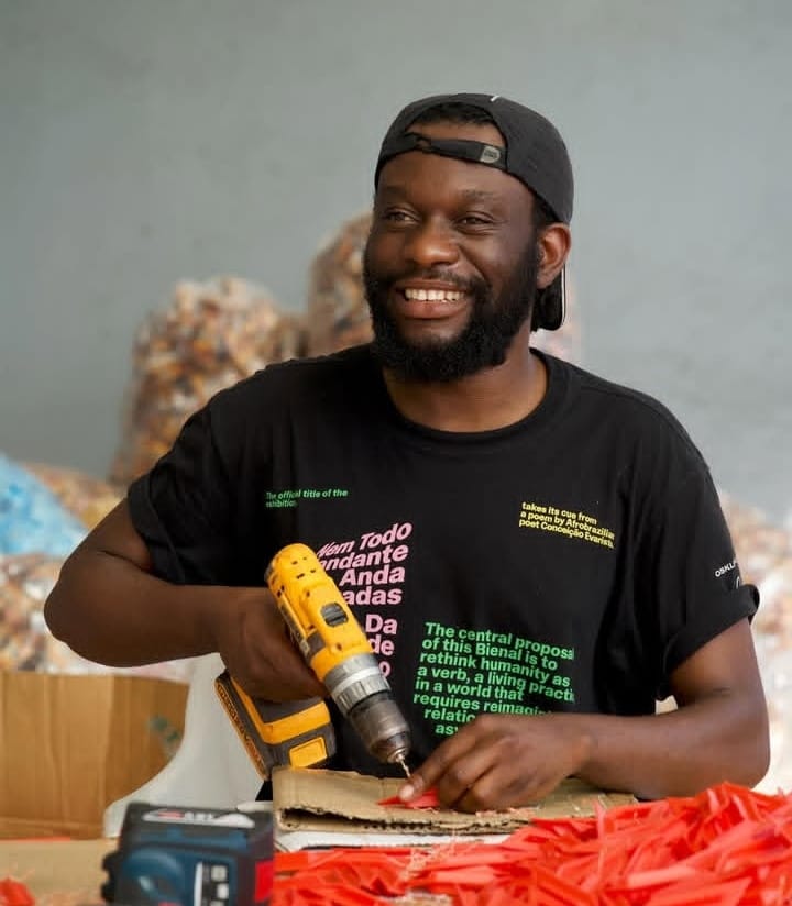 Zimbabwean artist Moffat Takadiwa wins inaugural Toyota Tsusho CFAO African Art Award