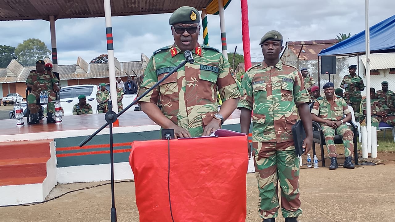 Major General Gurira promoted, hands over command of 1 Infantry Brigade
