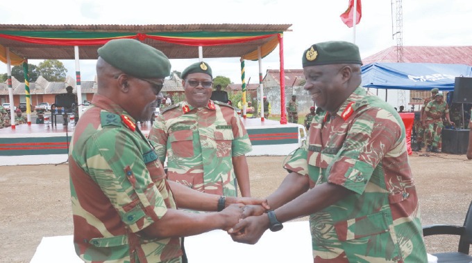 ZDF upholds tradition as 1 Infantry Brigade welcomes new Commander