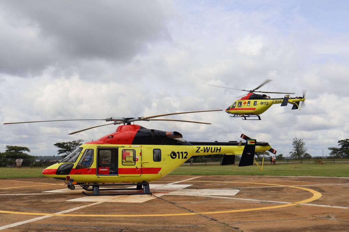 Helidrive-Zim conducts 258 Air Ambulance missions, boosting critical care access