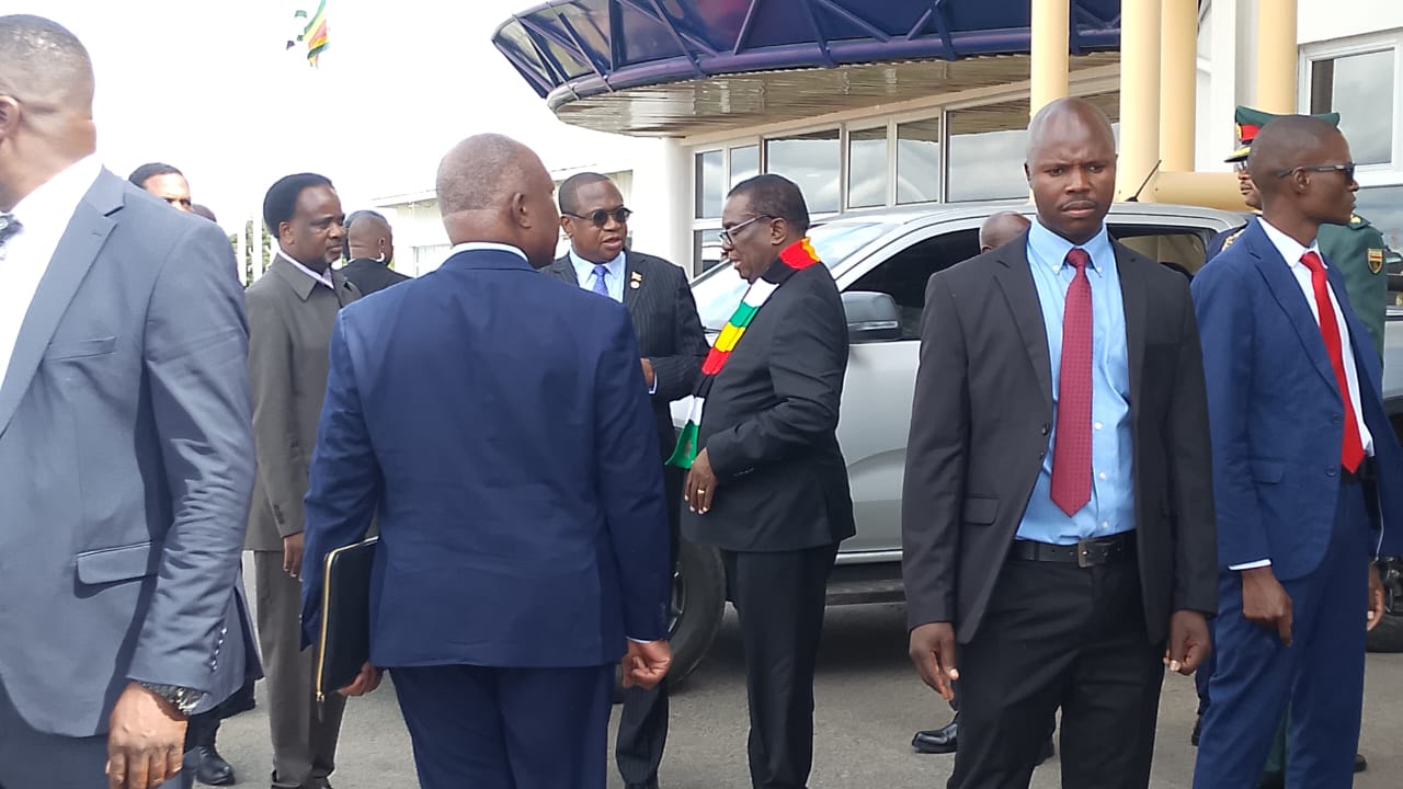 President arrives in Bulawayo ahead of Ingutsheni fundraising drive