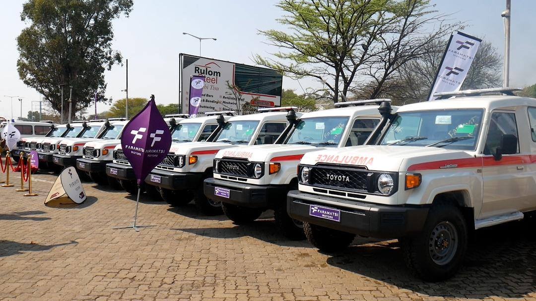 Wicknell Chivayo donates ambulances, fuel to boost health delivery